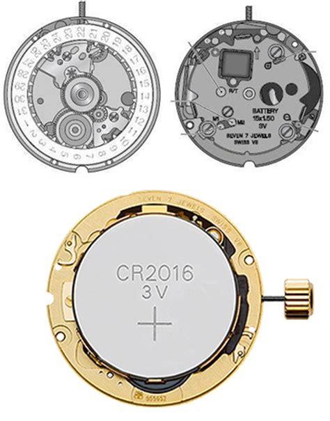 ETA Caliber 955.652 Watch Movement .